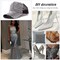 MEIBITE 6796PCS Sliver Hotfix Rhinestones Crystal Stones Glass for Fabric Clothes Shirts Sparkly Flat Back Round with Tweezers and Picking Pen (SS6~SS30 Set)